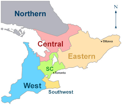 Ontario Regions